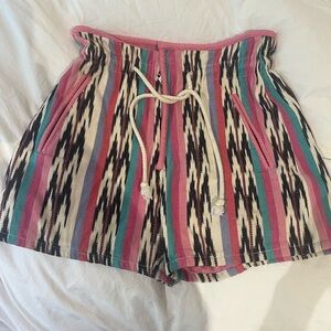 Etoile by Isabel Marant multi coloured cotton shorts size M